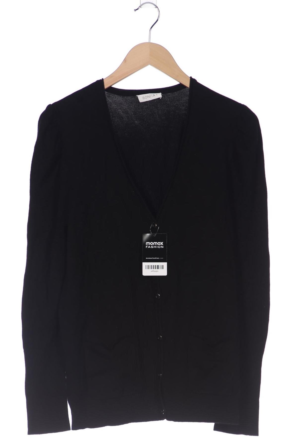 

Bonita Damen Strickjacke, schwarz, Gr. 44