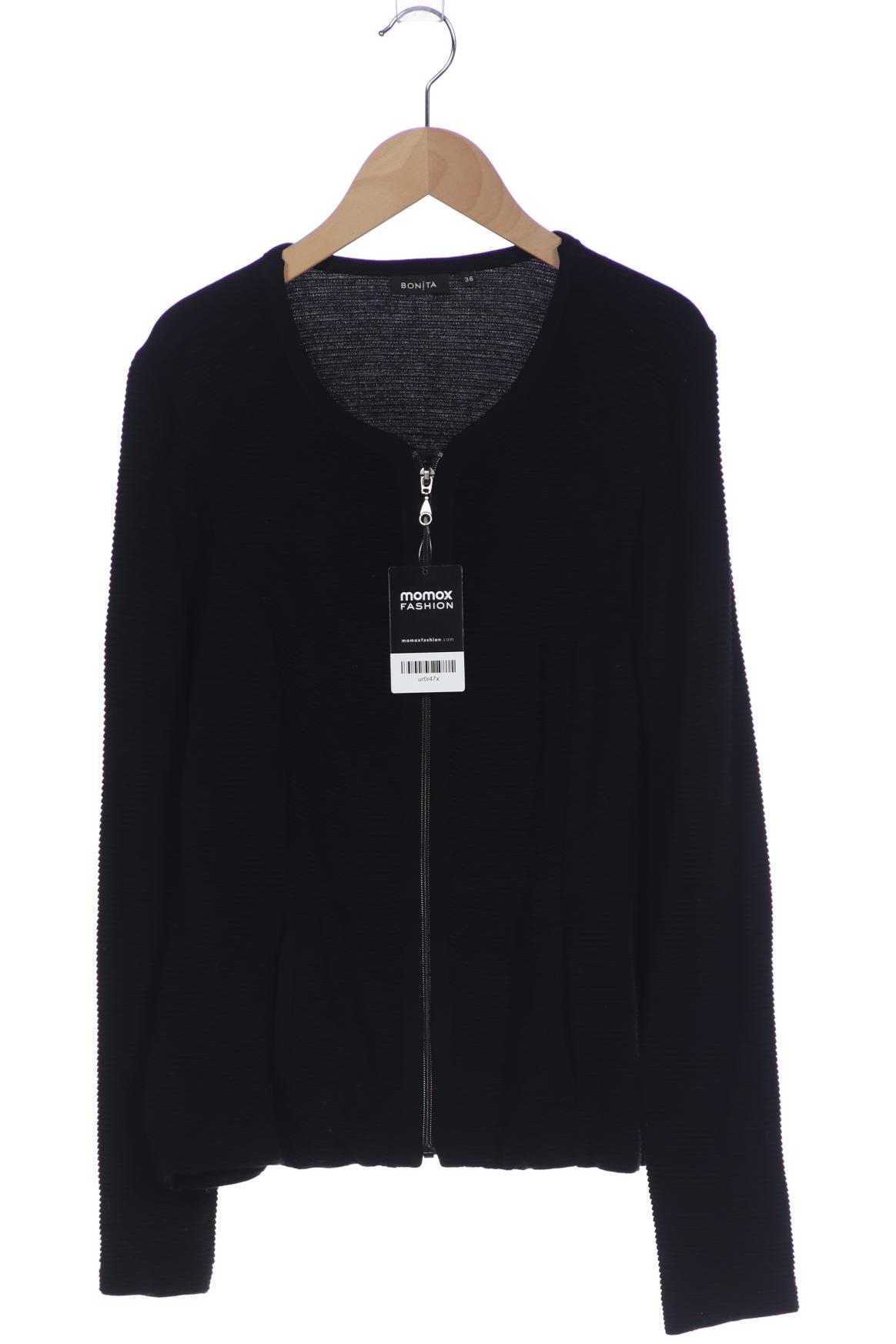 

Bonita Damen Strickjacke, schwarz, Gr. 36