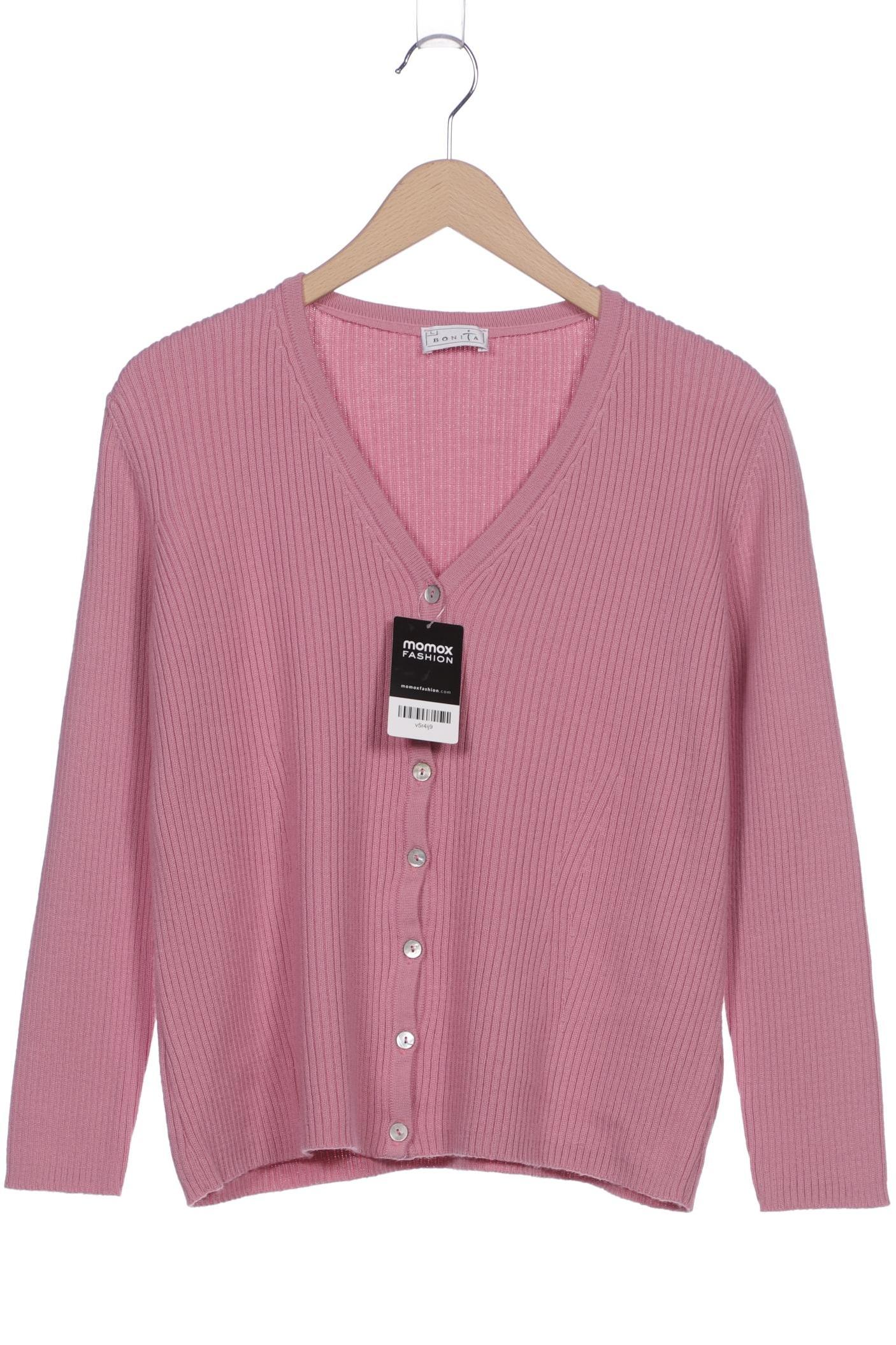 

Bonita Damen Strickjacke, pink, Gr. 42