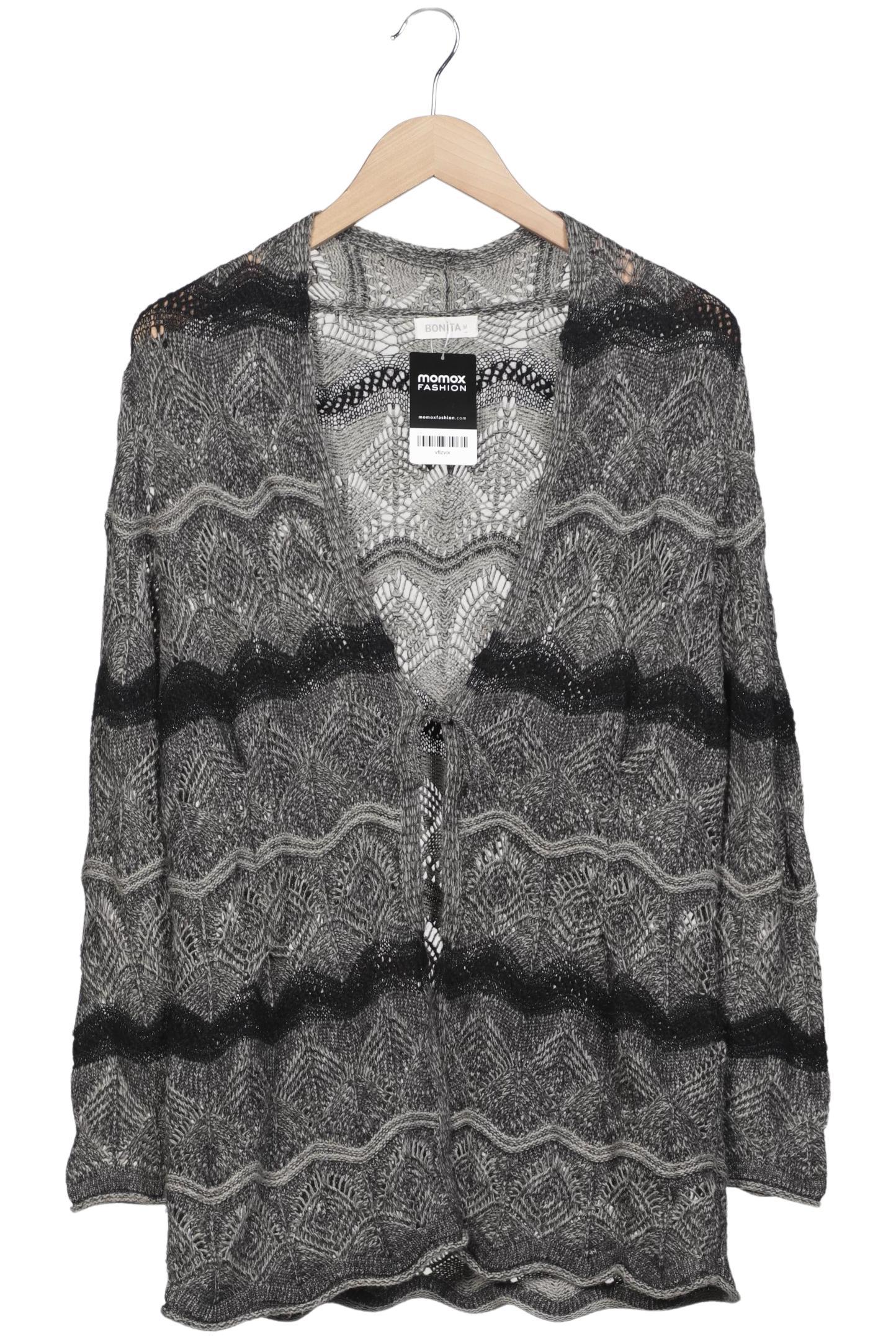 

Bonita Damen Strickjacke, grau, Gr. 38