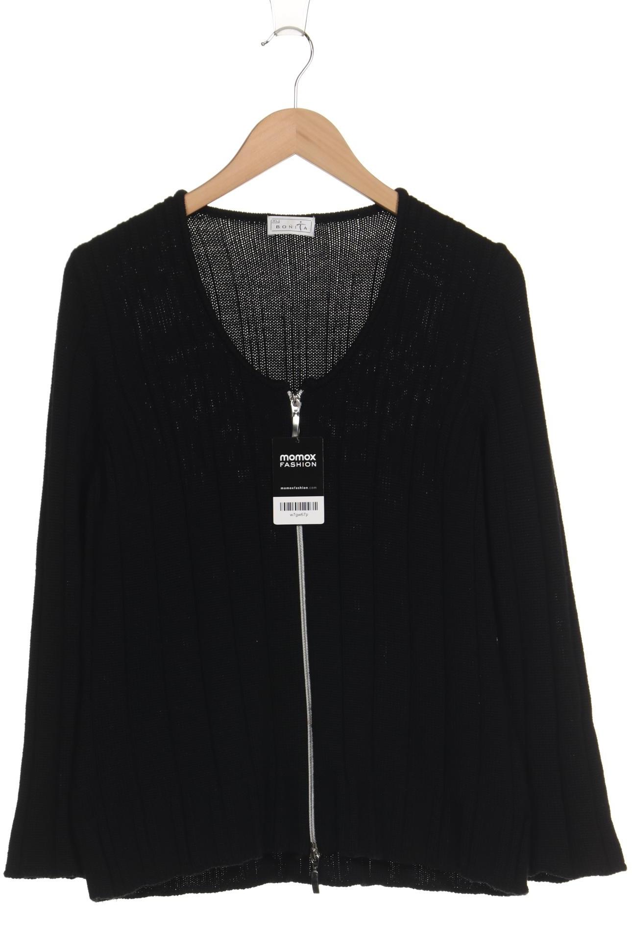 

Bonita Damen Strickjacke, schwarz, Gr. 44