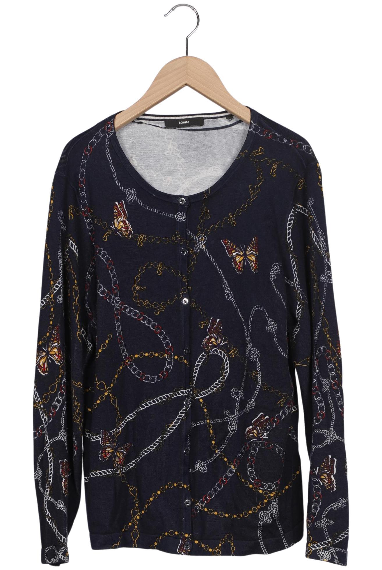 

Bonita Damen Strickjacke, marineblau, Gr. 42