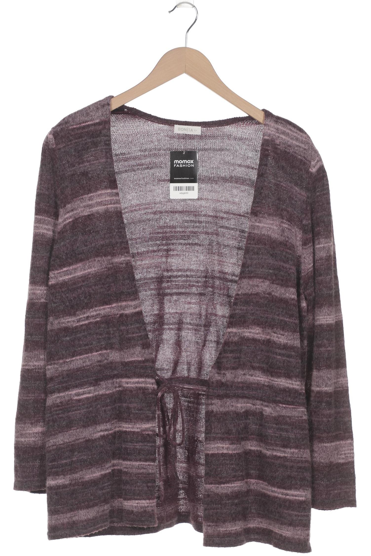 

Bonita Damen Strickjacke, bordeaux, Gr. 44