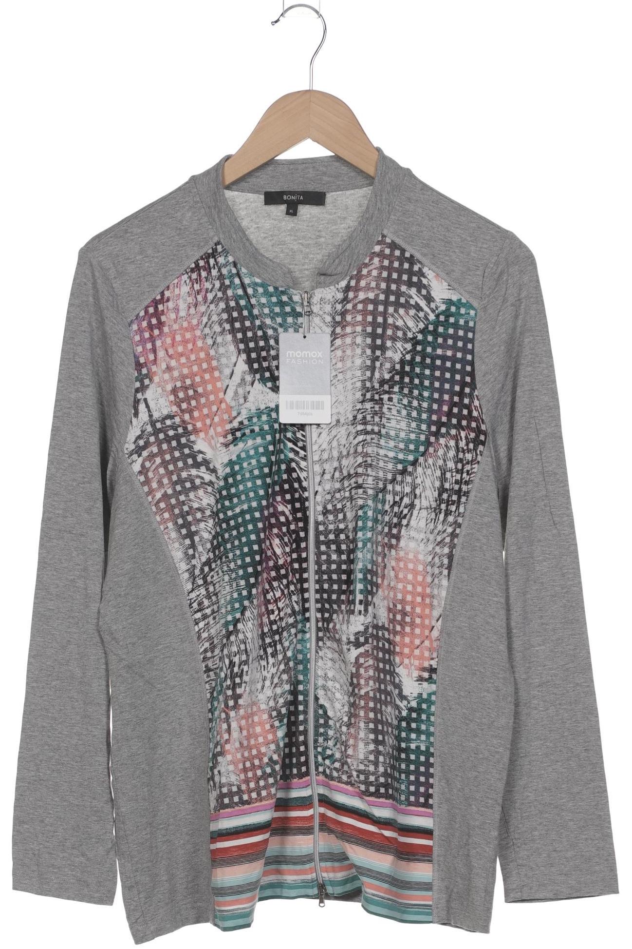 

Bonita Damen Strickjacke, grau, Gr. 44