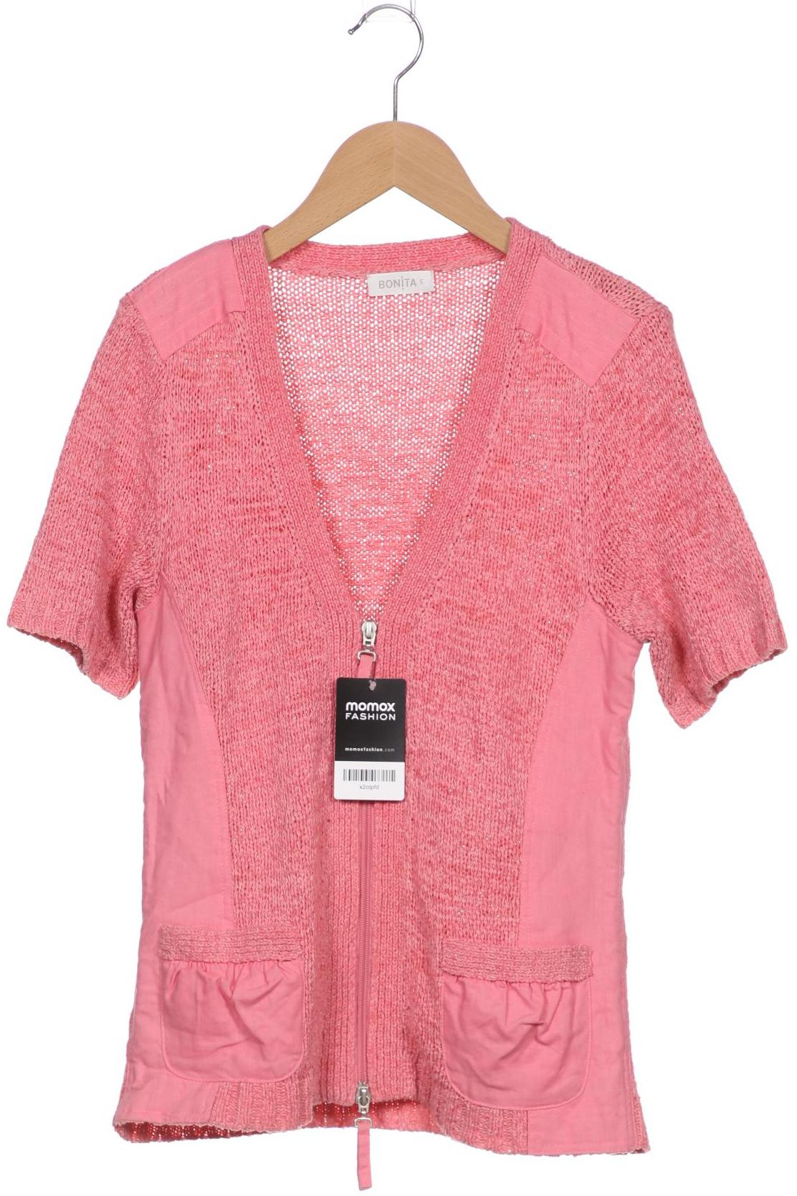 

Bonita Damen Strickjacke, pink, Gr. 36