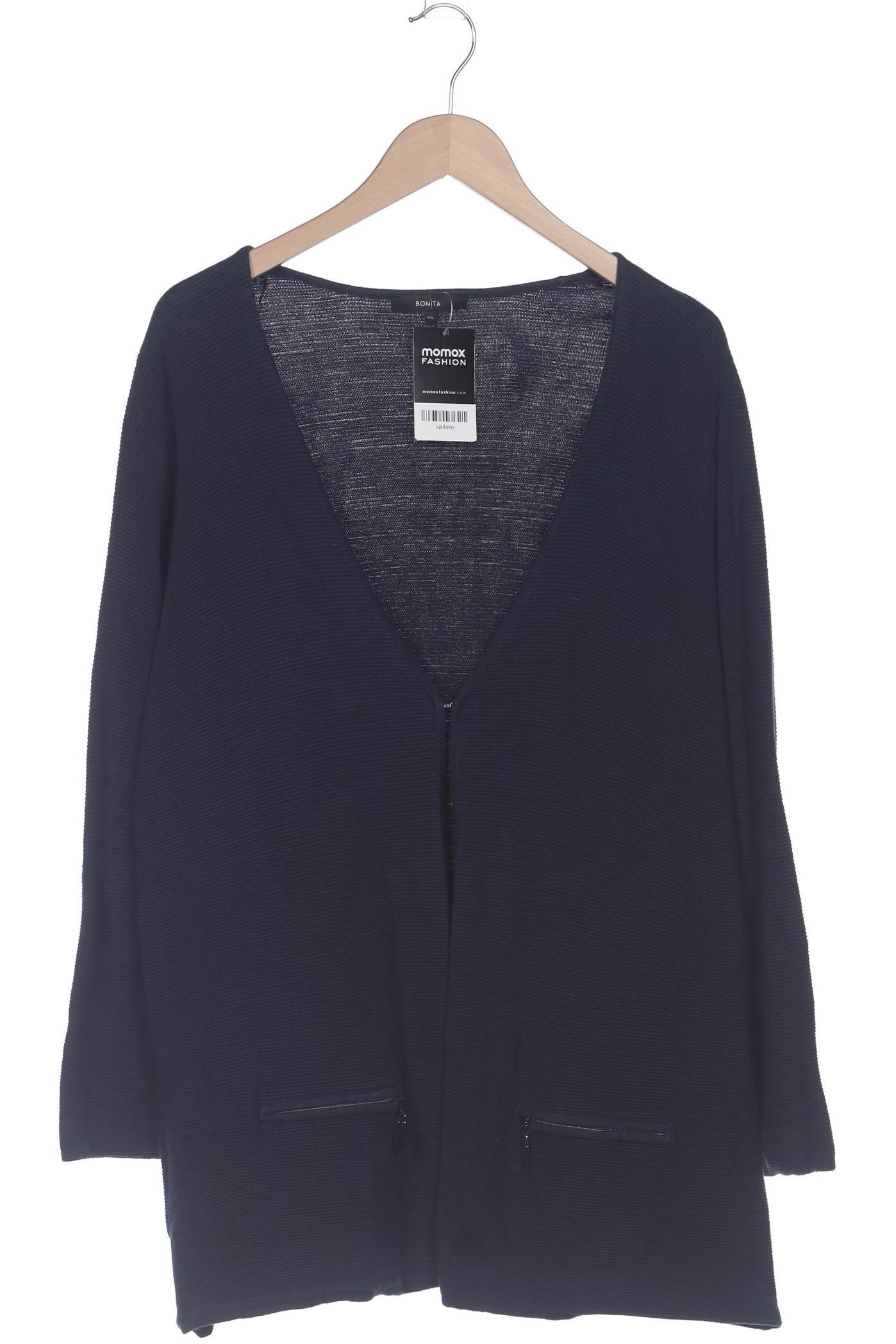 

Bonita Damen Strickjacke, marineblau, Gr. 46