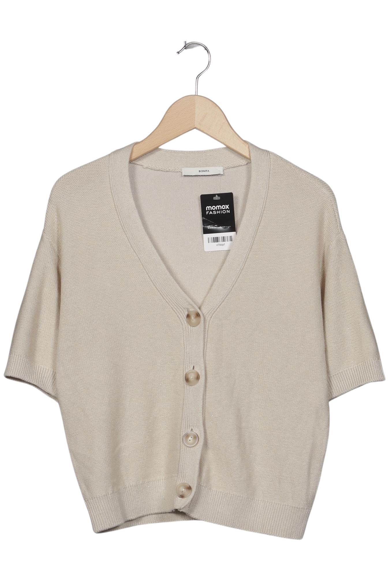 

Bonita Damen Strickjacke, beige, Gr. 36