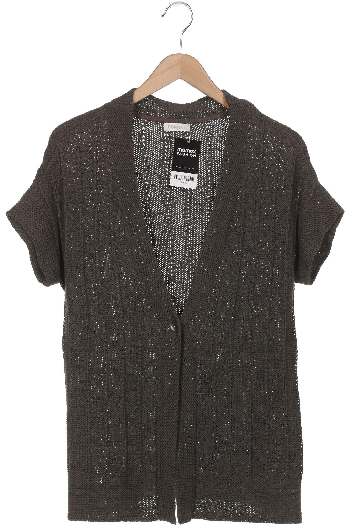 

Bonita Damen Strickjacke, grün, Gr. 42