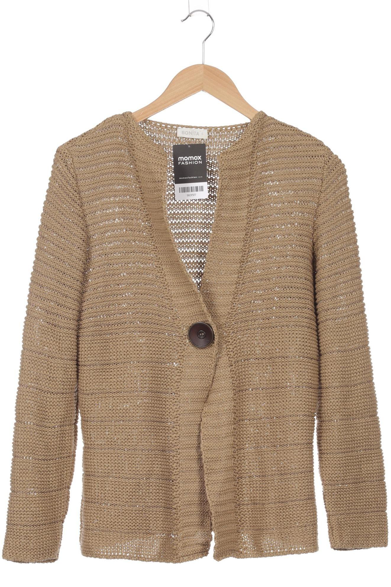 

Bonita Damen Strickjacke, beige, Gr. 36