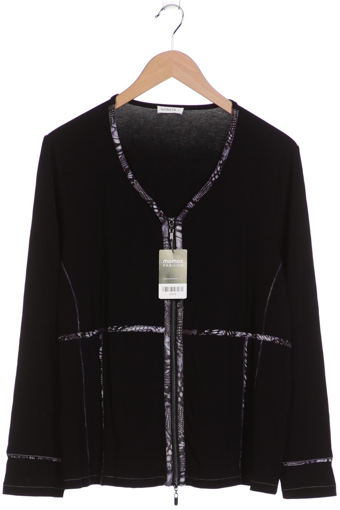 

Bonita Damen Strickjacke, schwarz, Gr. 44