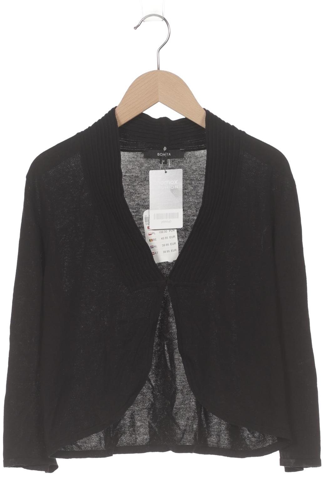

Bonita Damen Strickjacke, schwarz, Gr. 38
