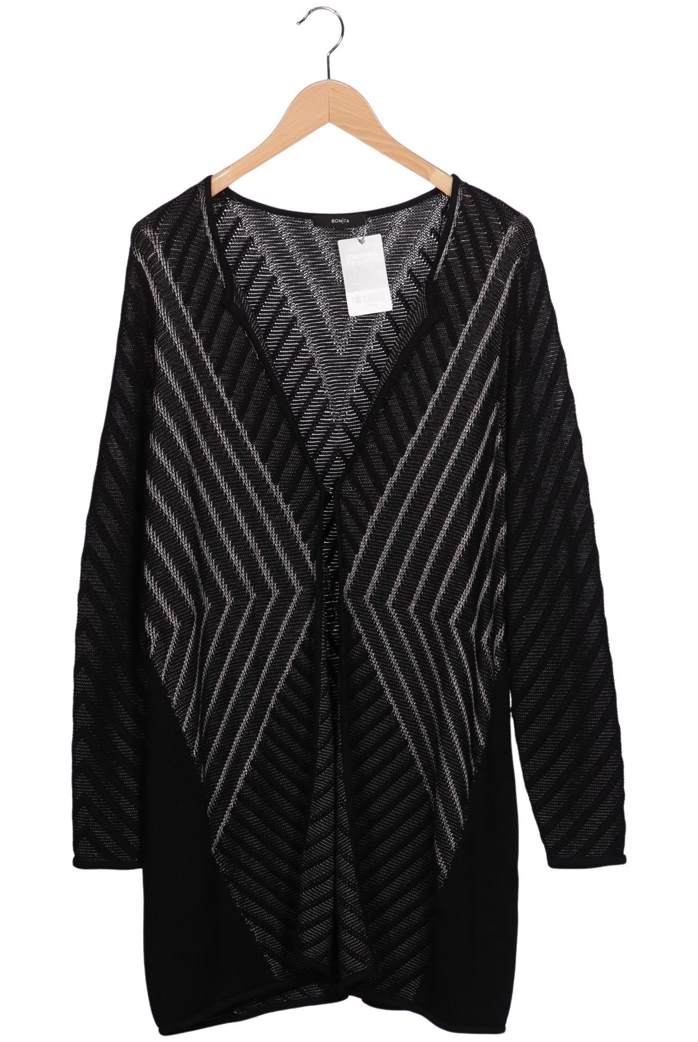 

Bonita Damen Strickjacke, schwarz, Gr. 44