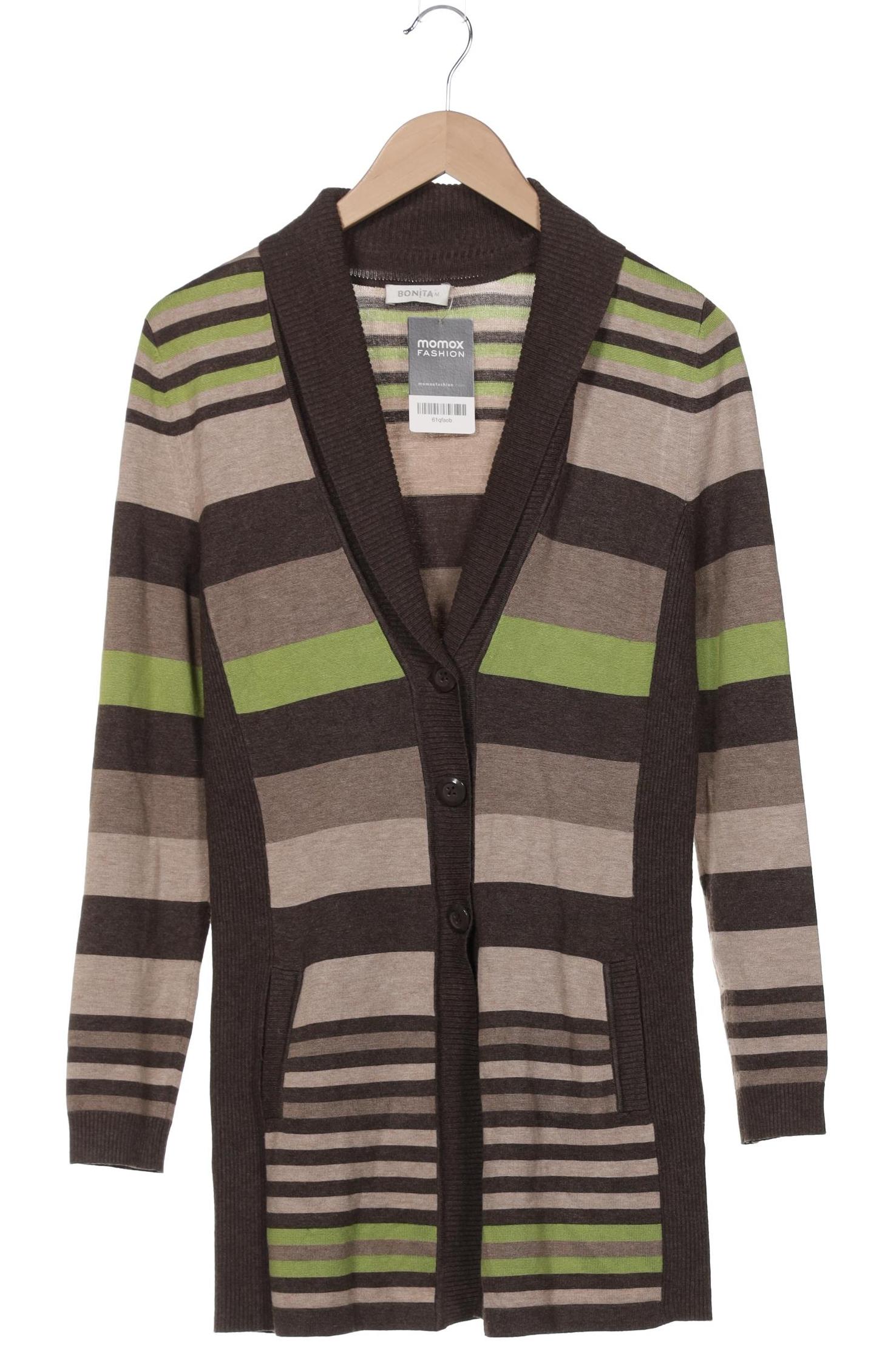 

Bonita Damen Strickjacke, braun, Gr. 38