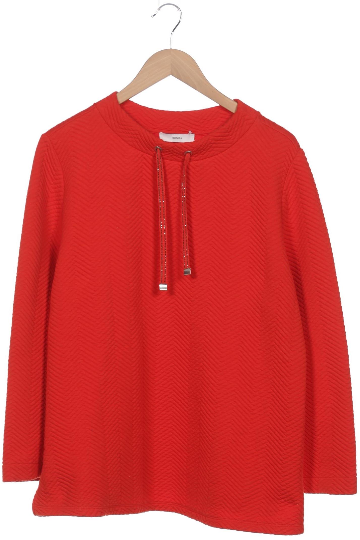 

Bonita Damen Sweatshirt, rot, Gr. 44
