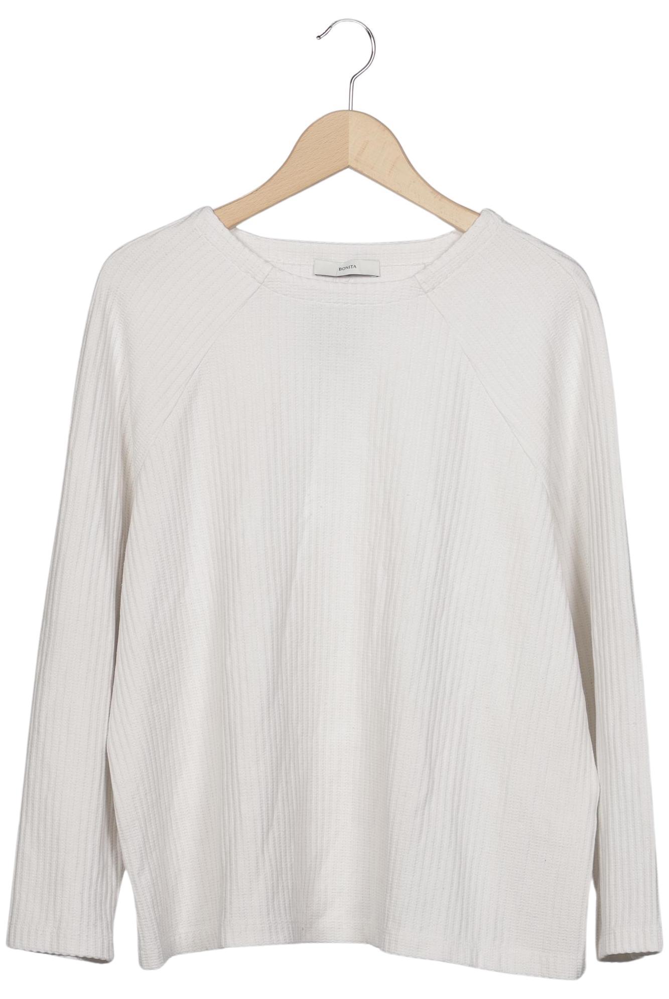 

Bonita Damen Sweatshirt, weiß, Gr. 44