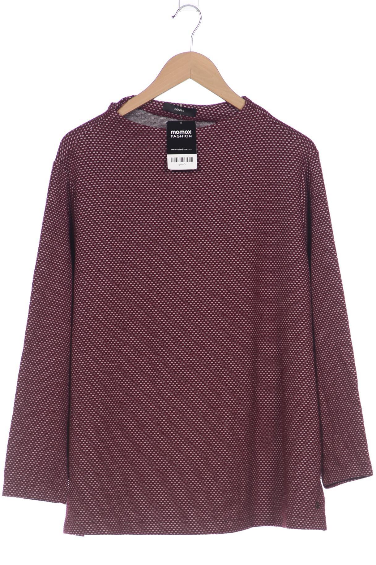 

Bonita Damen Sweatshirt, bordeaux, Gr. 46