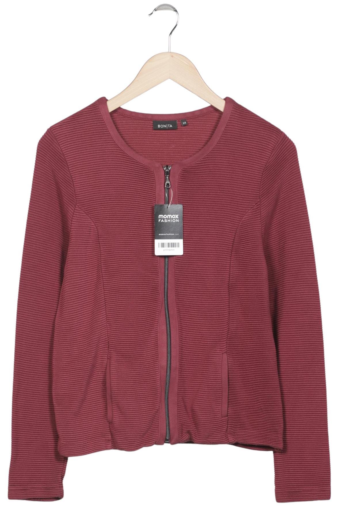 

Bonita Damen Sweatshirt, bordeaux, Gr. 36