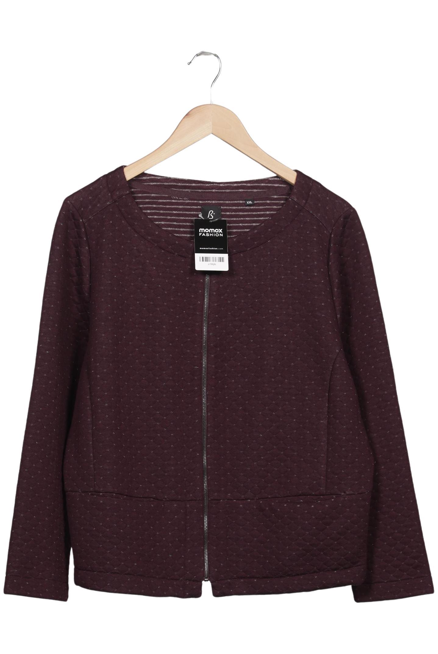 

Bonita Damen Sweatshirt, bordeaux, Gr. 46