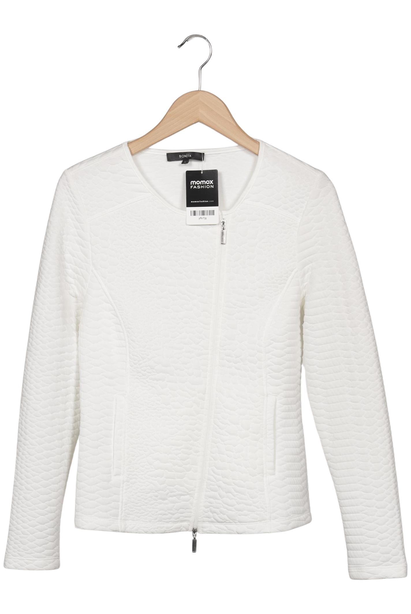 

Bonita Damen Sweatshirt, weiß, Gr. 36