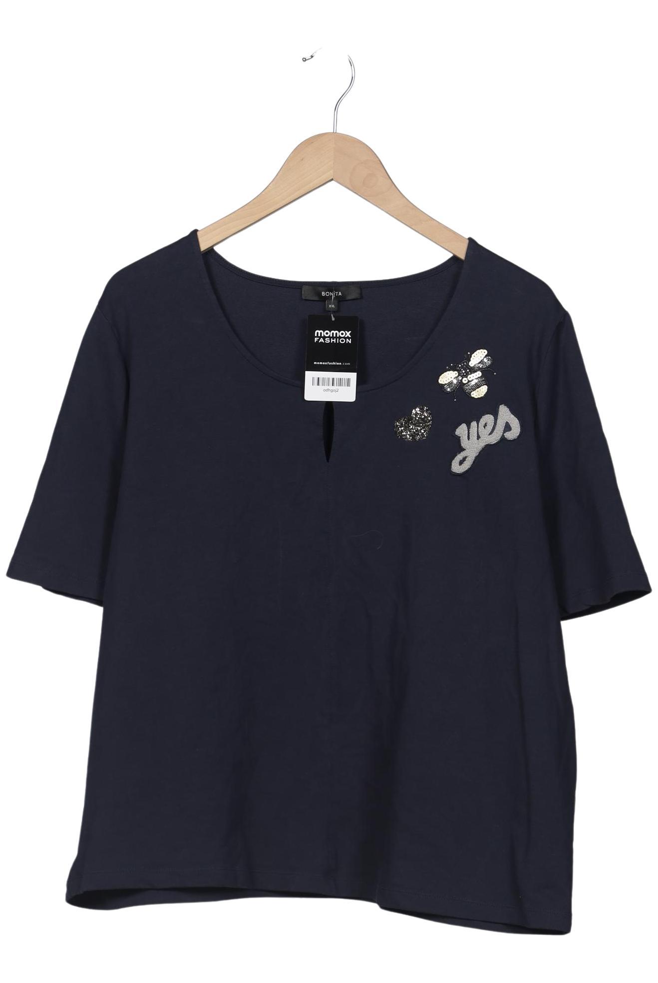 

Bonita Damen T-Shirt, marineblau, Gr. 46