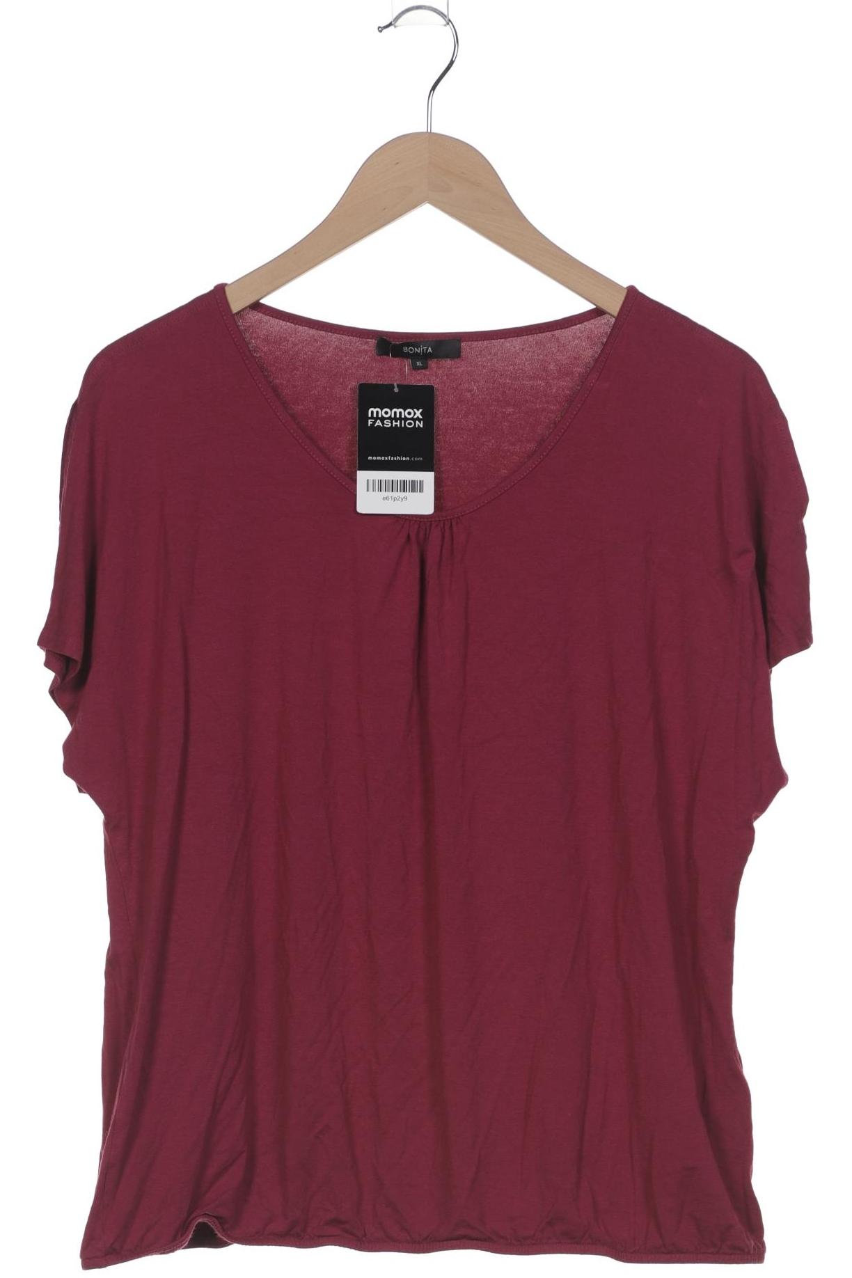 

Bonita Damen T-Shirt, bordeaux, Gr. 44