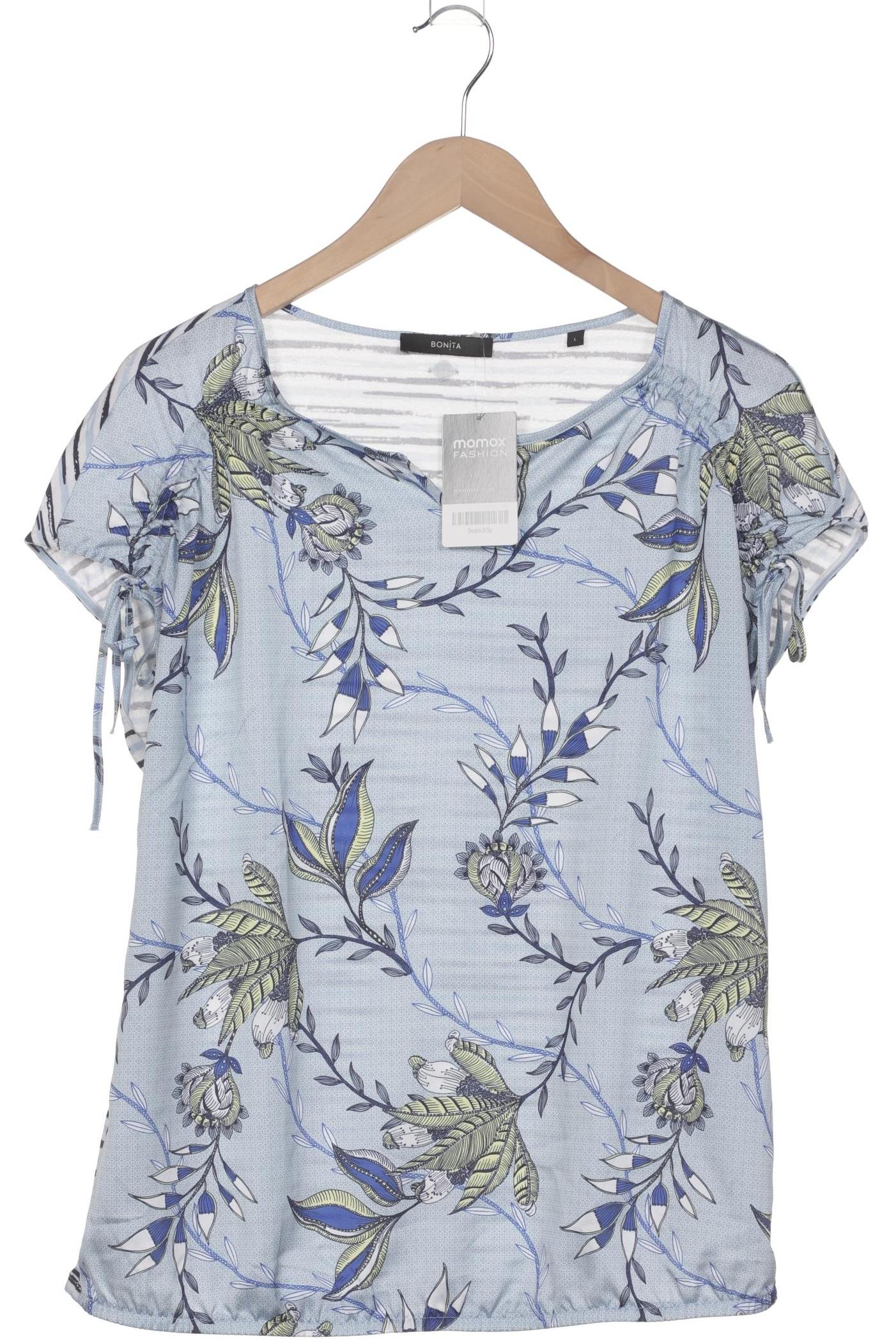 

Bonita Damen T-Shirt, blau, Gr. 42