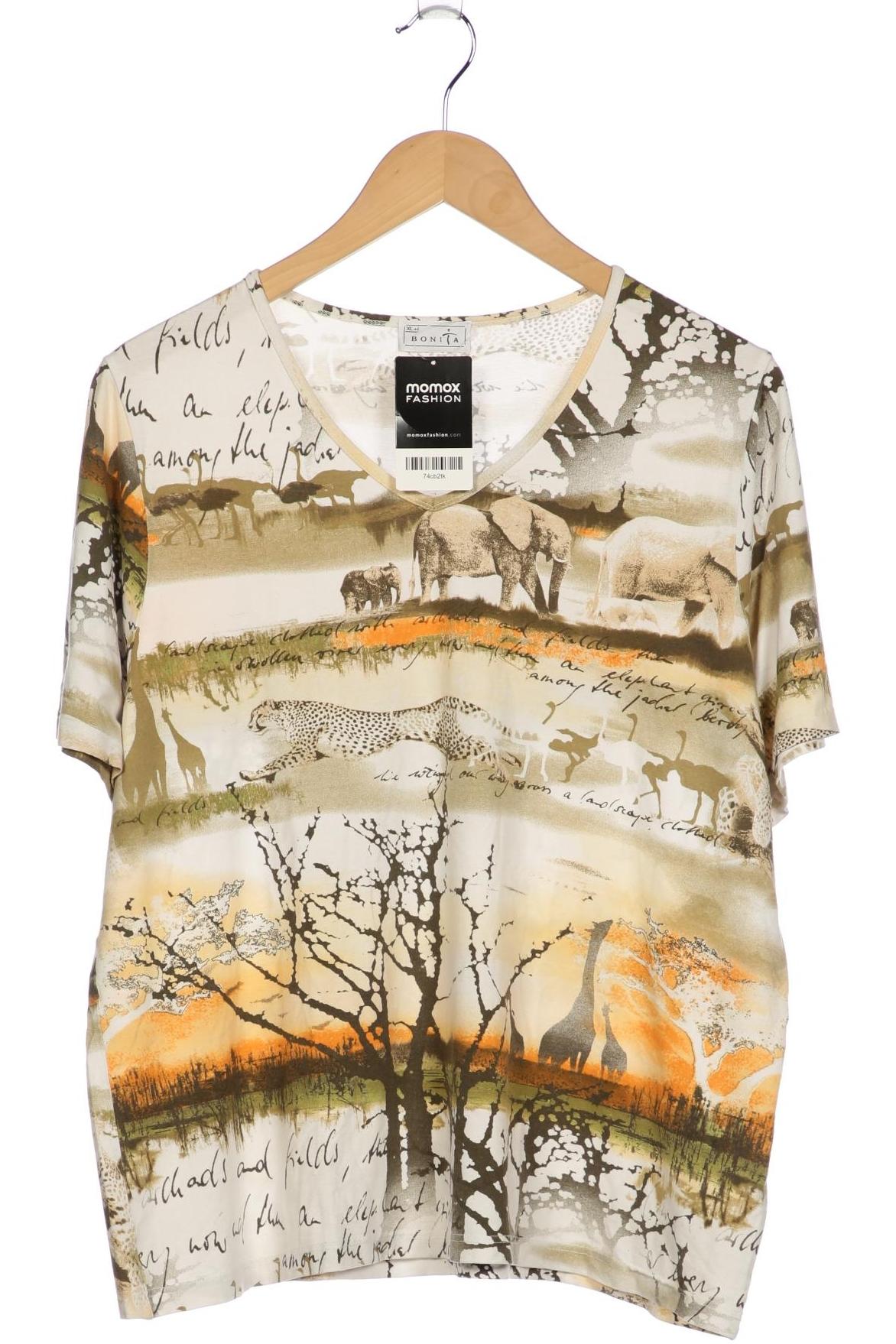

Bonita Damen T-Shirt, cremeweiß, Gr. 44