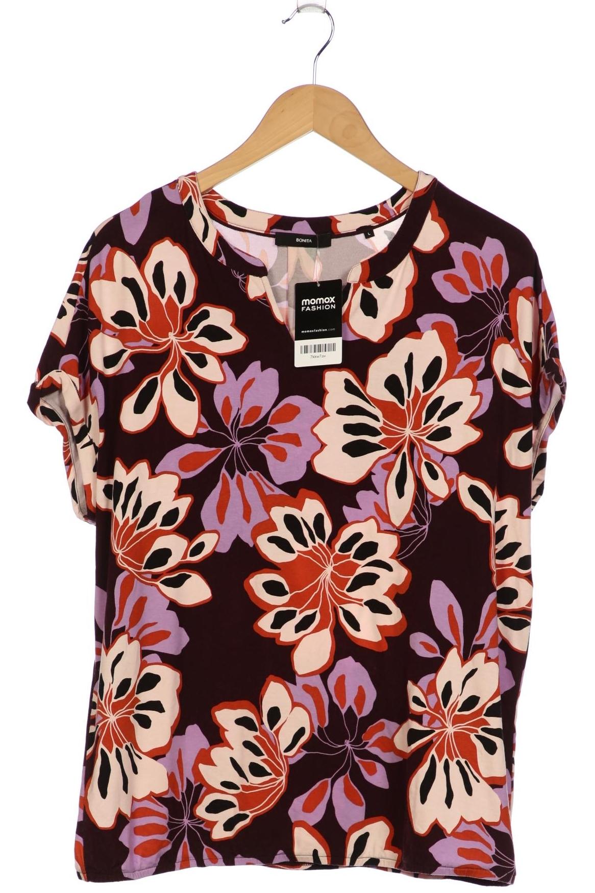 

Bonita Damen T-Shirt, bordeaux, Gr. 42