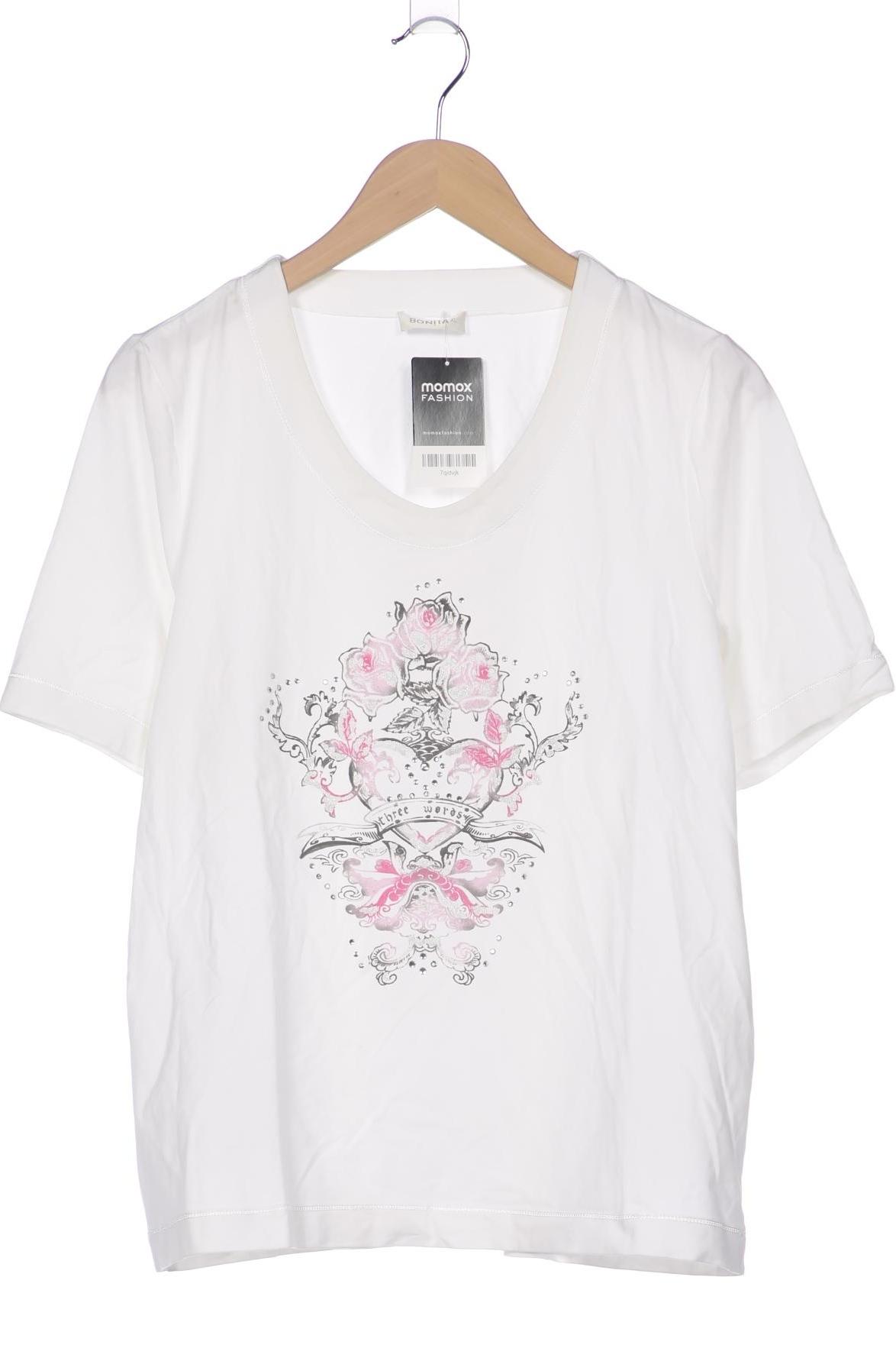 

Bonita Damen T-Shirt, cremeweiß, Gr. 44