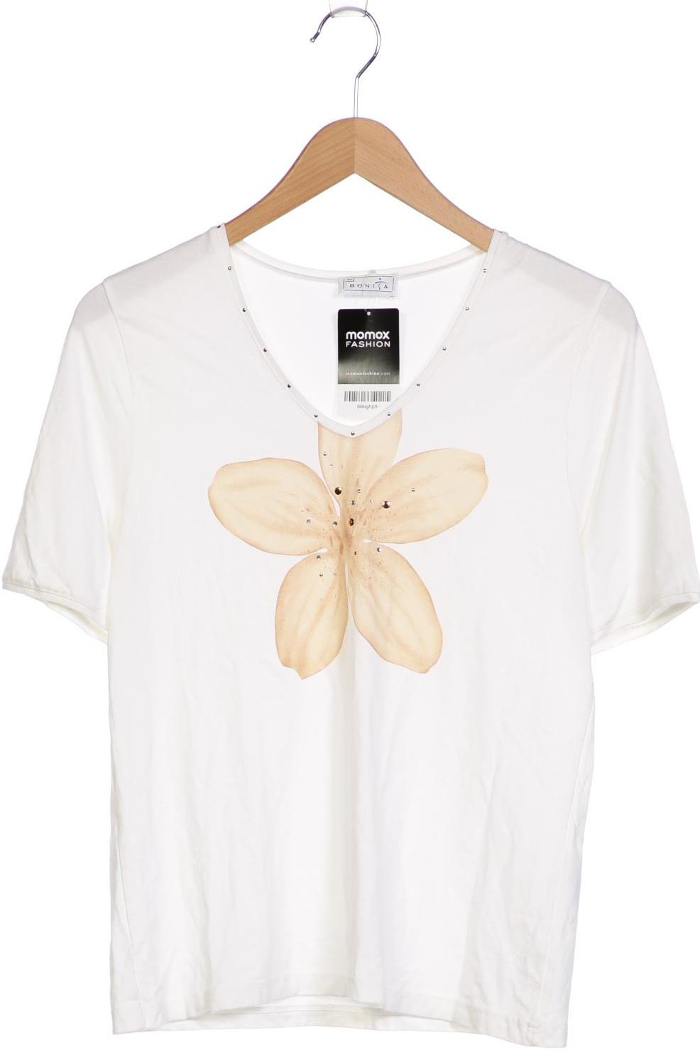 

Bonita Damen T-Shirt, cremeweiß, Gr. 38