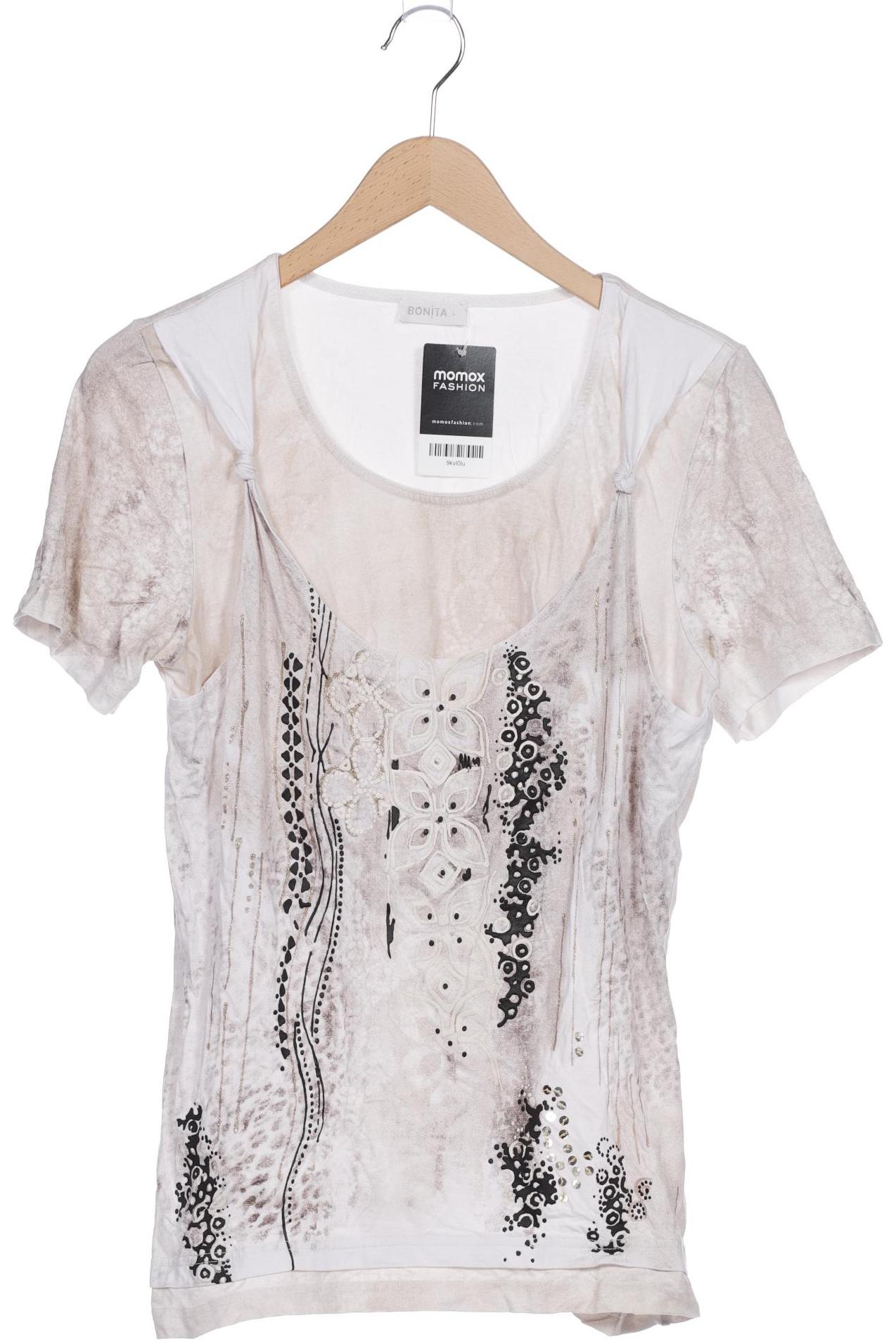 

Bonita Damen T-Shirt, beige, Gr. 42