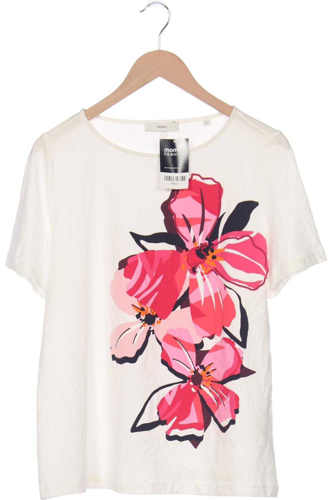 

Bonita Damen T-Shirt, cremeweiß, Gr. 42
