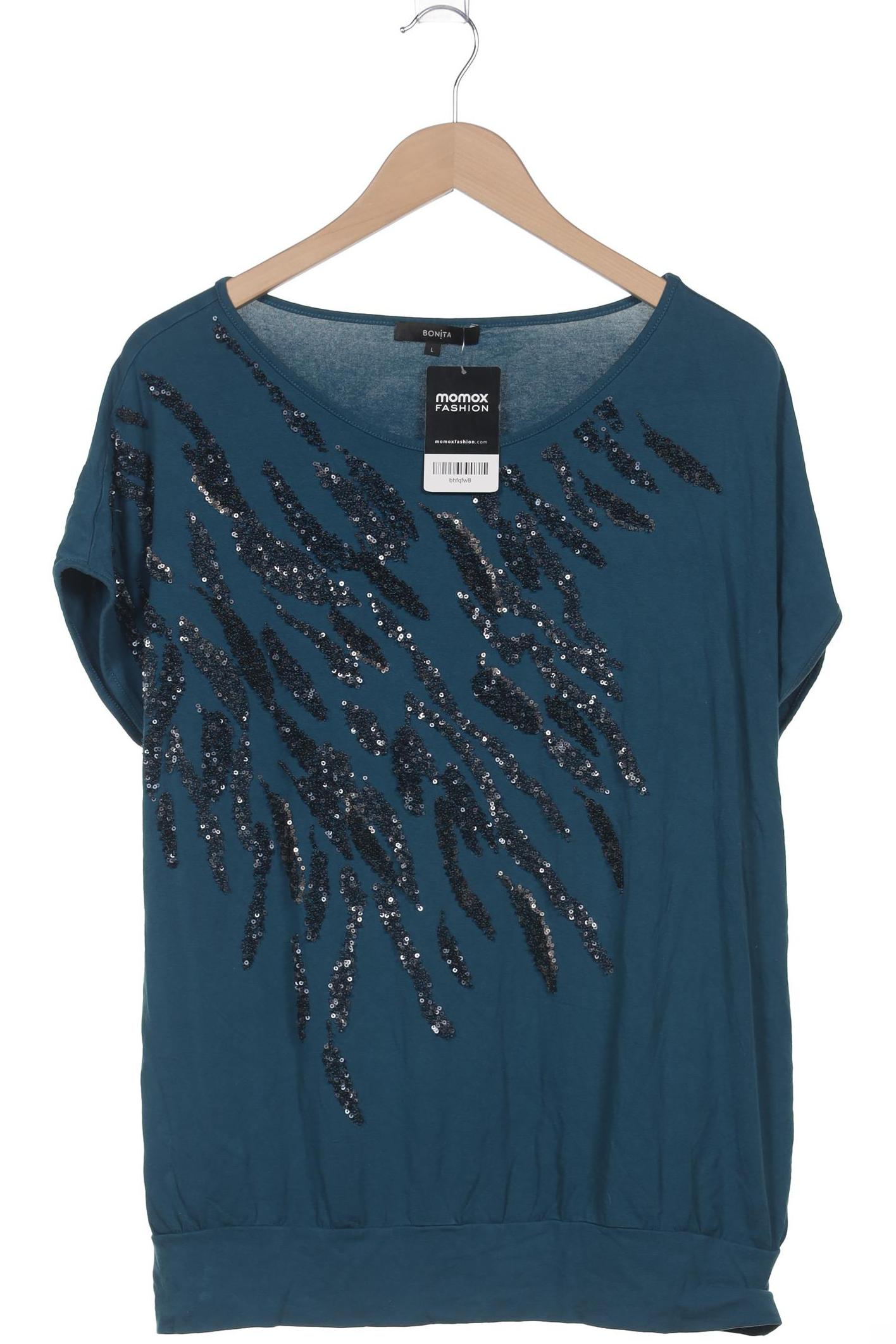 

Bonita Damen T-Shirt, blau, Gr. 42