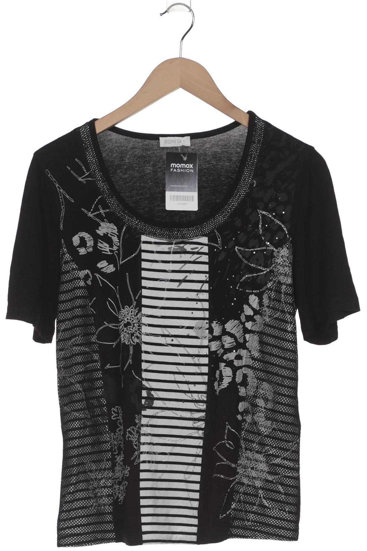 

Bonita Damen T-Shirt, schwarz, Gr. 42