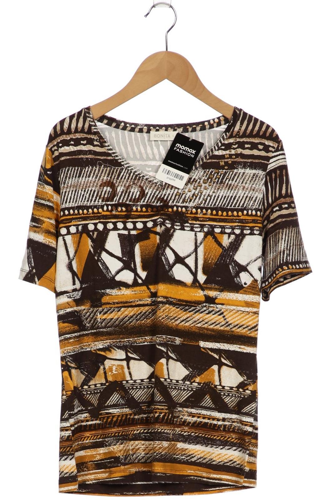 

Bonita Damen T-Shirt, braun, Gr. 36