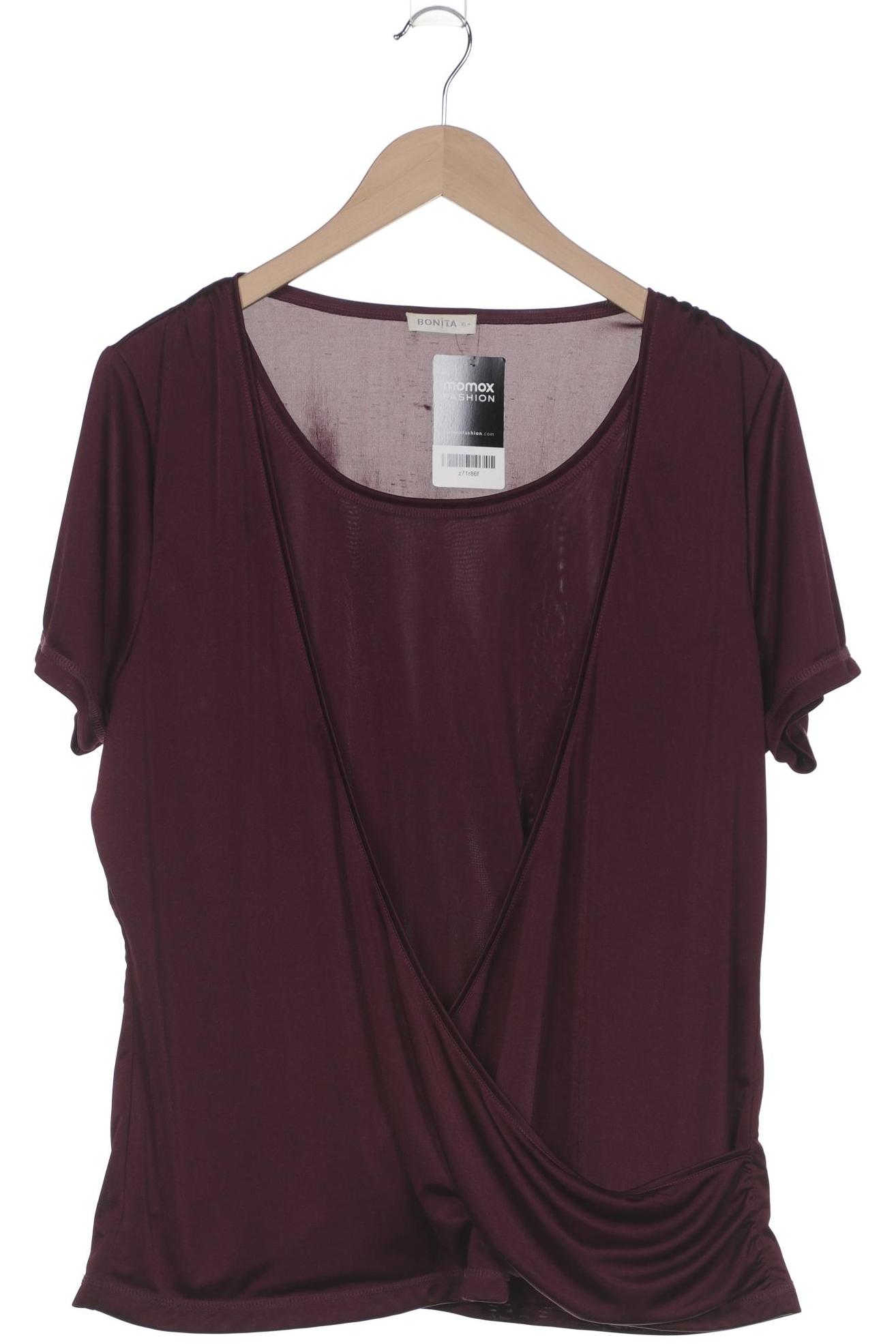 

Bonita Damen T-Shirt, bordeaux, Gr. 44