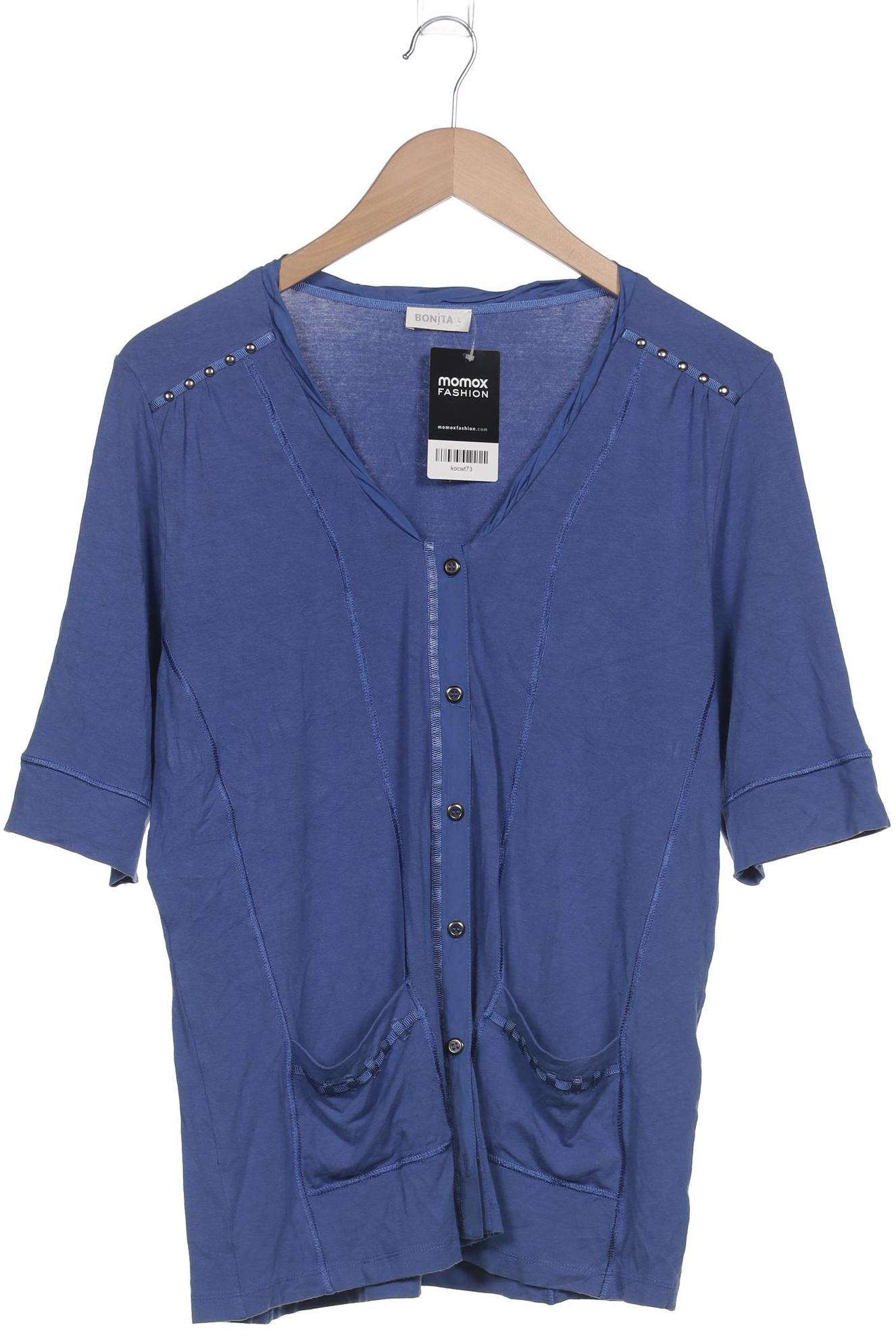 

Bonita Damen T-Shirt, blau, Gr. 42