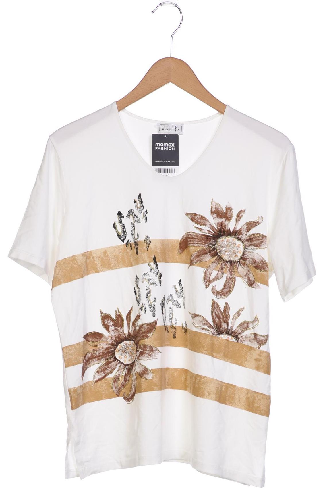 

Bonita Damen T-Shirt, cremeweiß, Gr. 42
