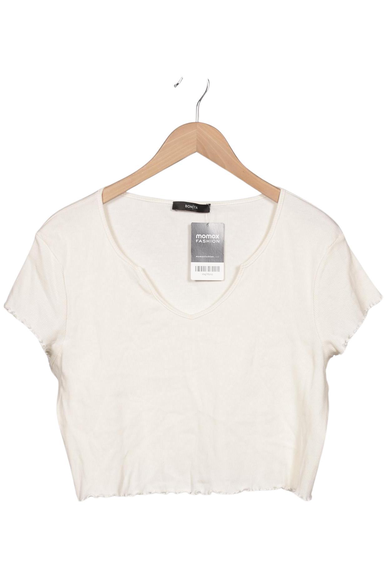 

Bonita Damen T-Shirt, cremeweiß, Gr. 44