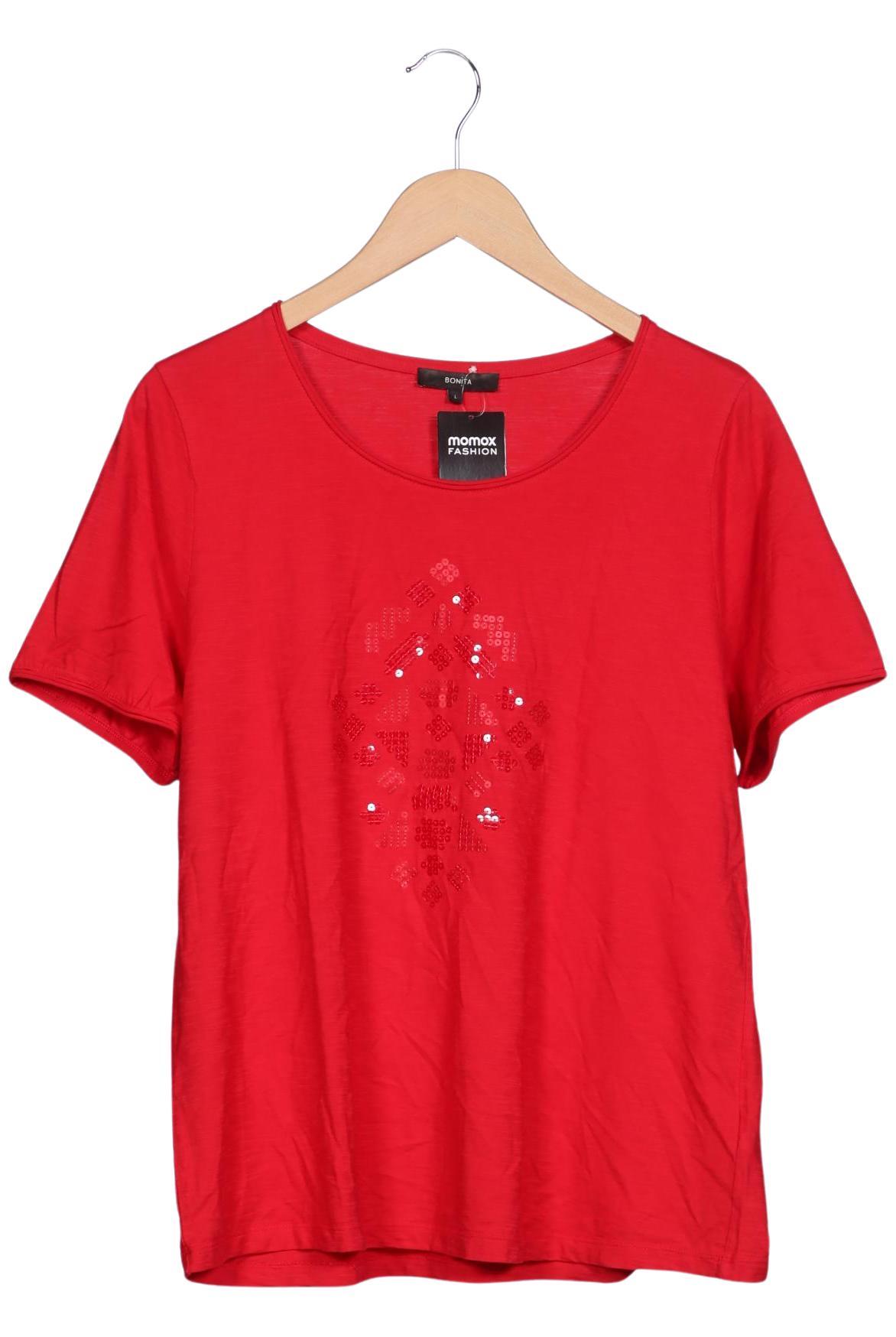 

Bonita Damen T-Shirt, rot, Gr. 42