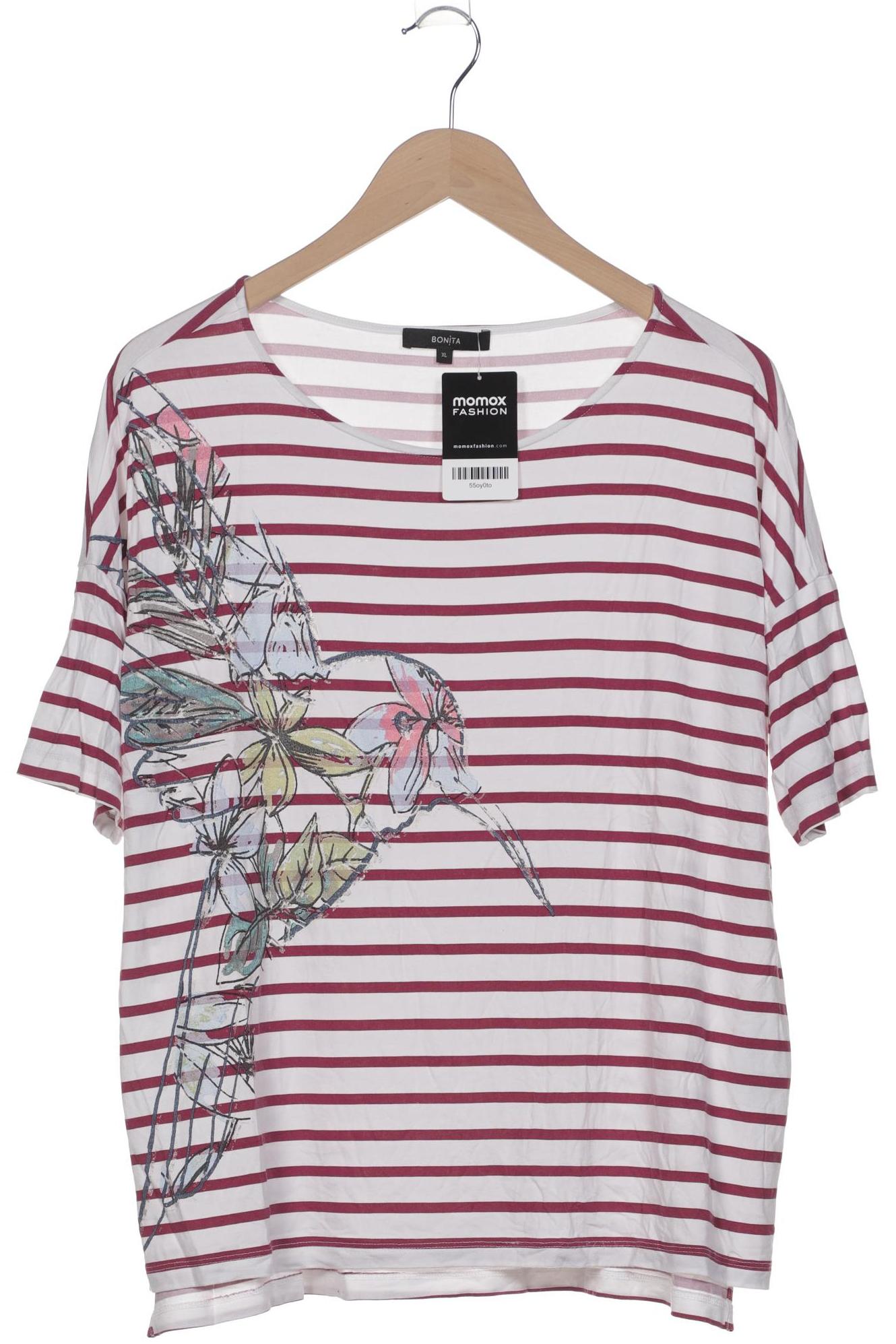 

Bonita Damen T-Shirt, bordeaux, Gr. 44
