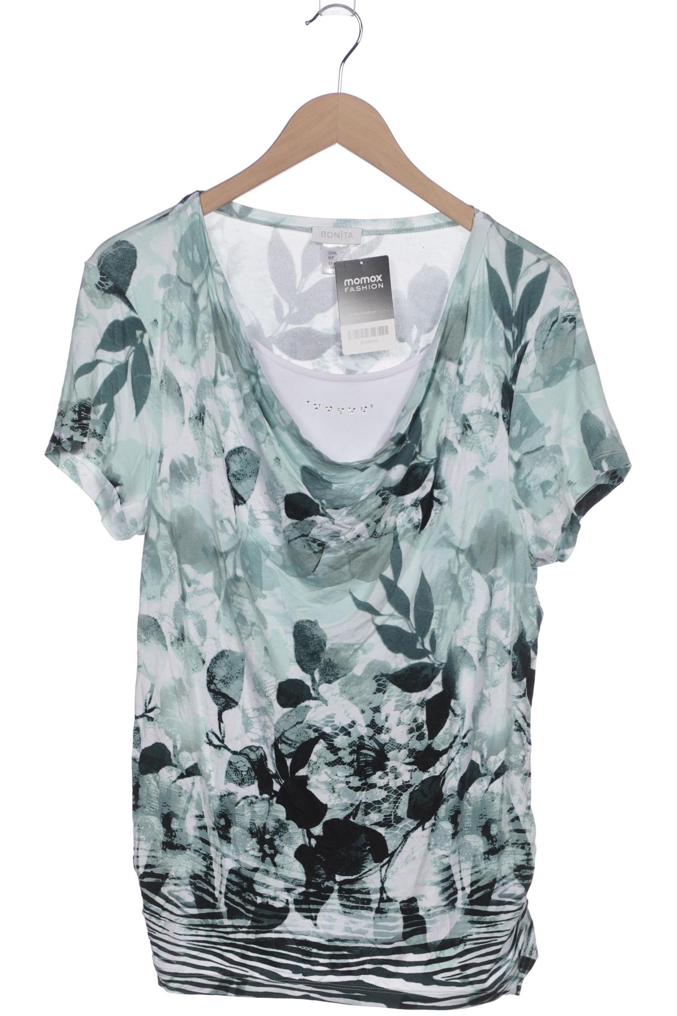 Thumbnail - Bonita Damen T-Shirt, türkis, Gr. 42