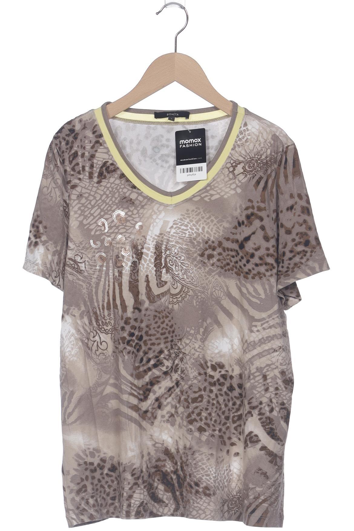 Thumbnail - Bonita Damen T-Shirt, beige, Gr. 42