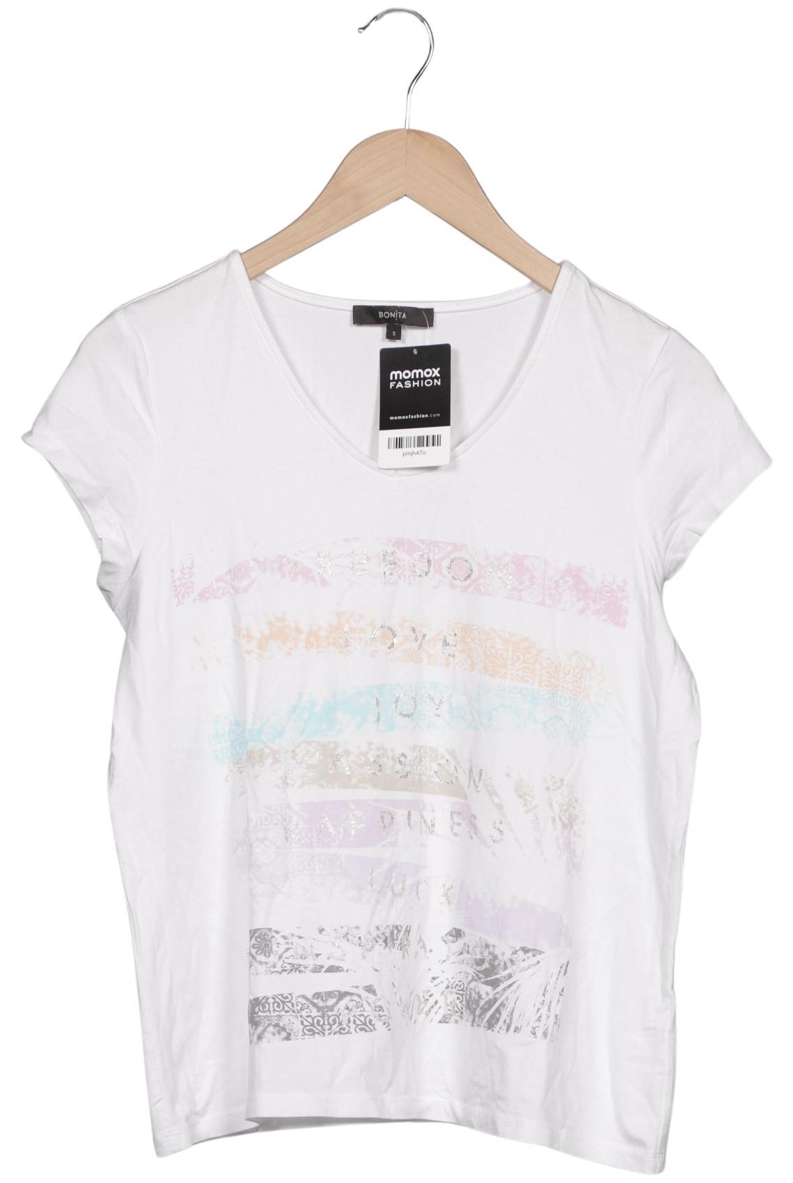 

Bonita Damen T-Shirt, weiß, Gr. 36