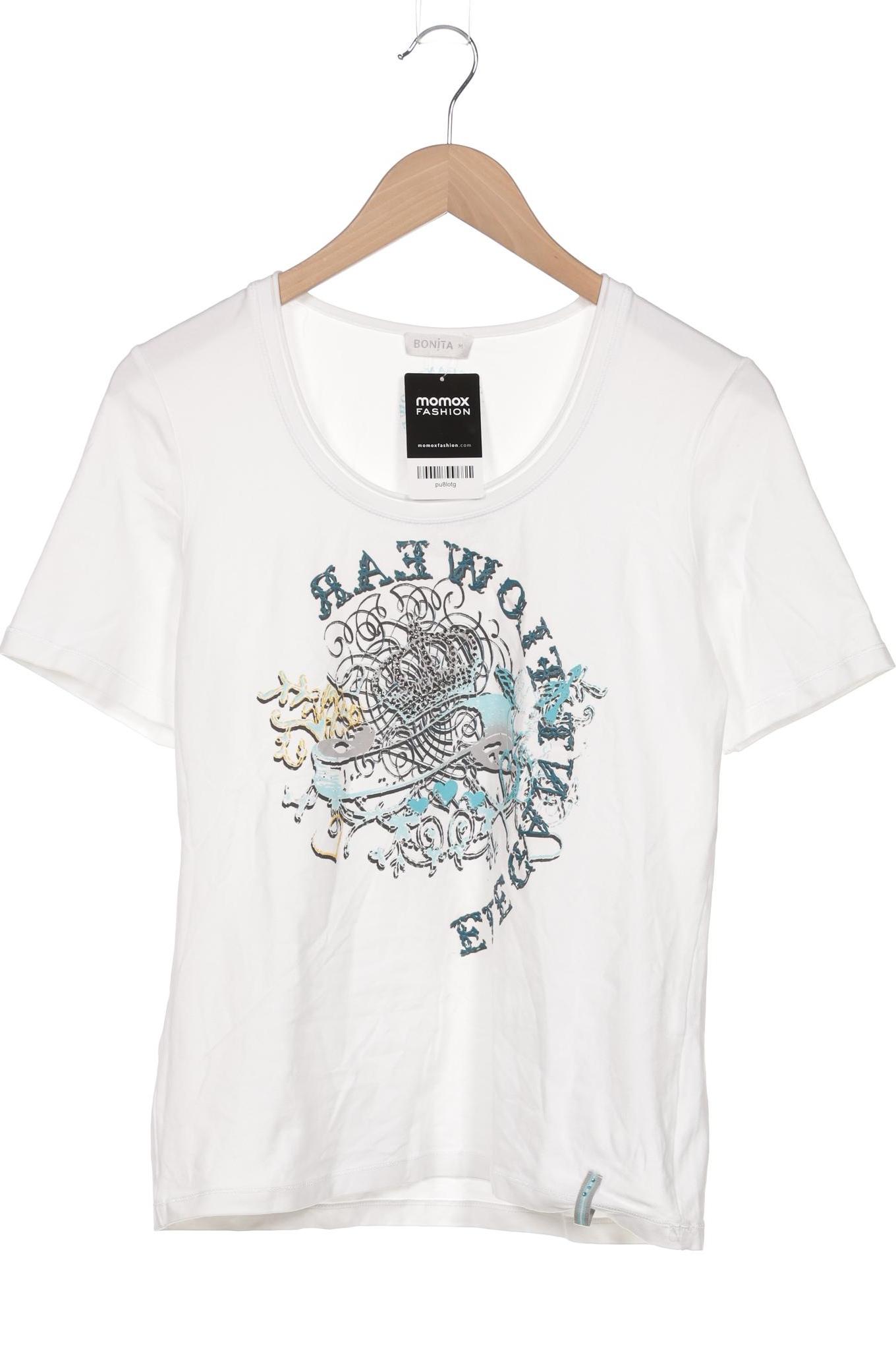 

Bonita Damen T-Shirt, weiß, Gr. 38
