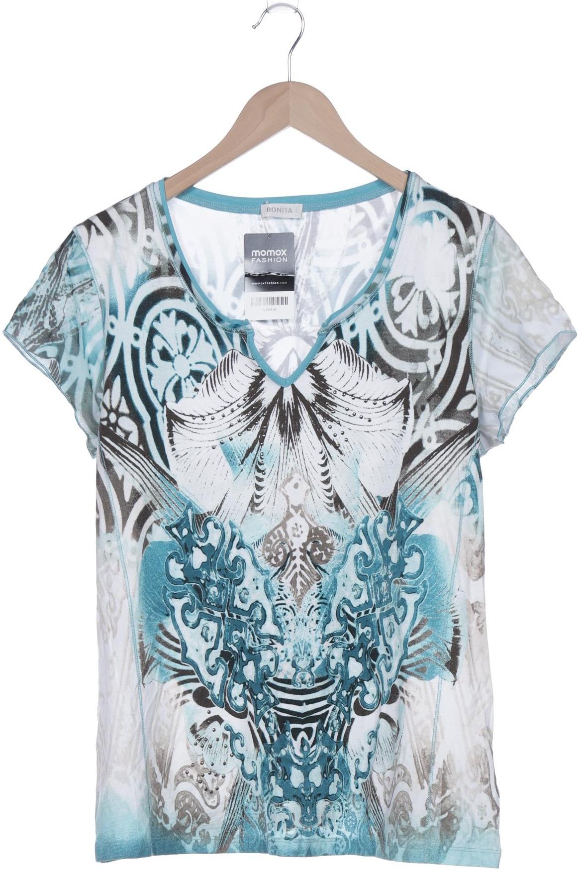 

Bonita Damen T-Shirt, blau, Gr. 42