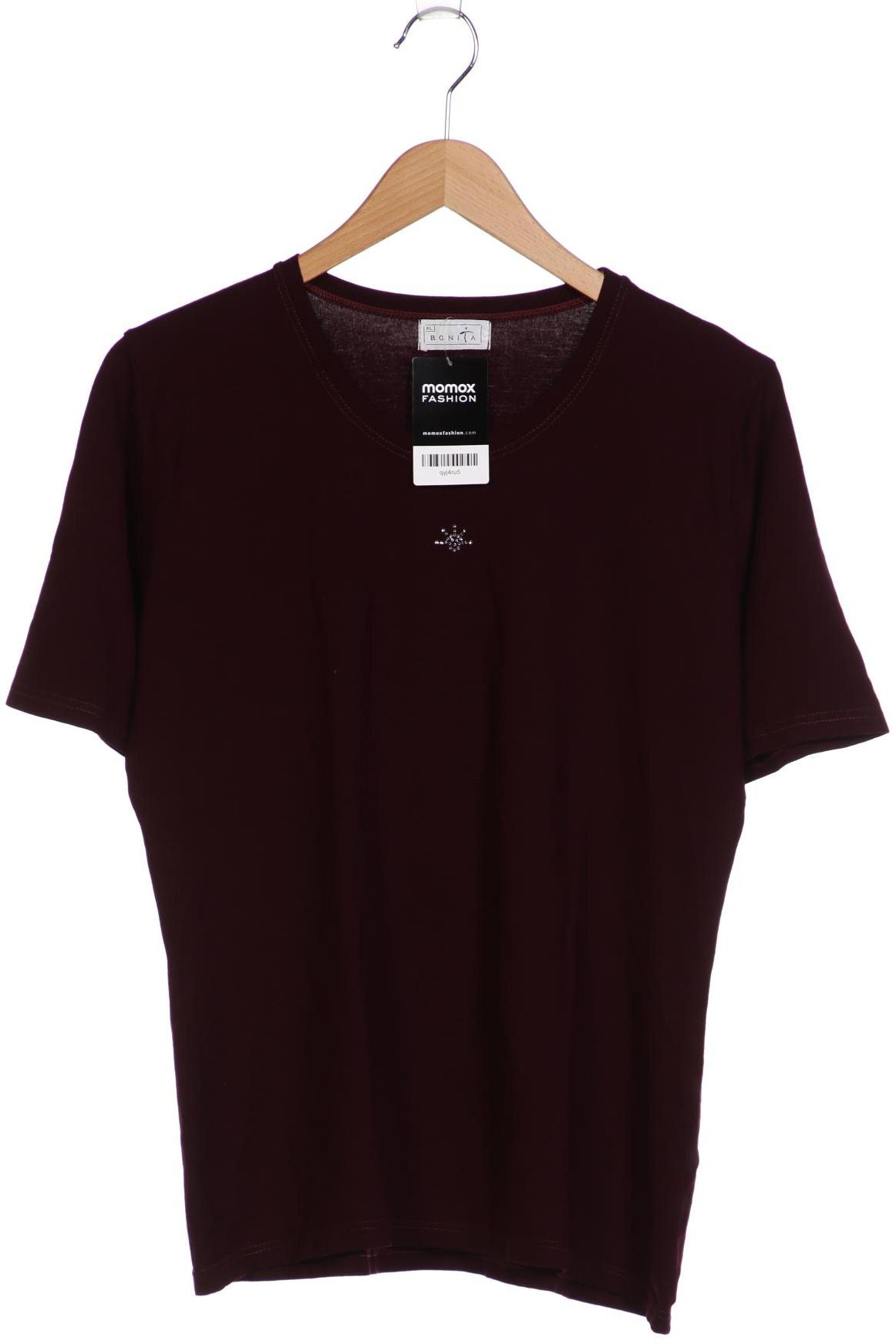 

Bonita Damen T-Shirt, bordeaux, Gr. 44