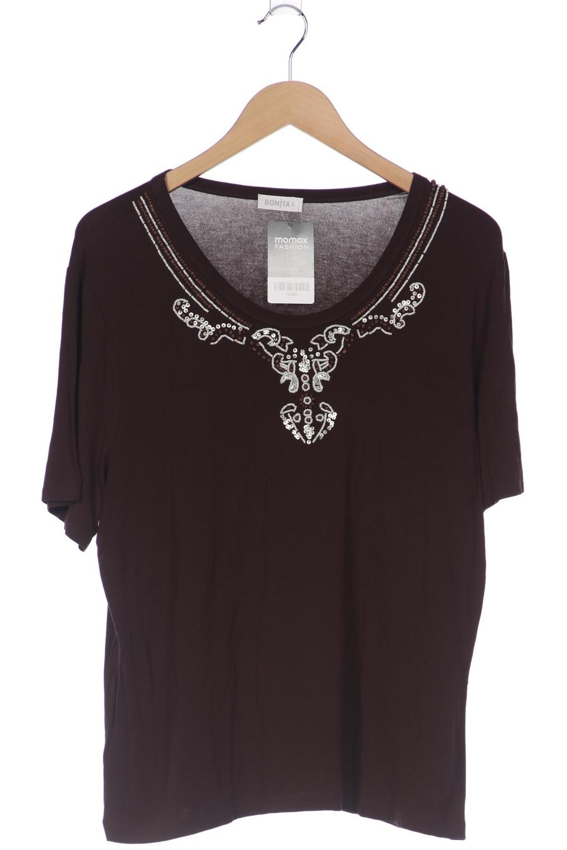 

Bonita Damen T-Shirt, braun, Gr. 44