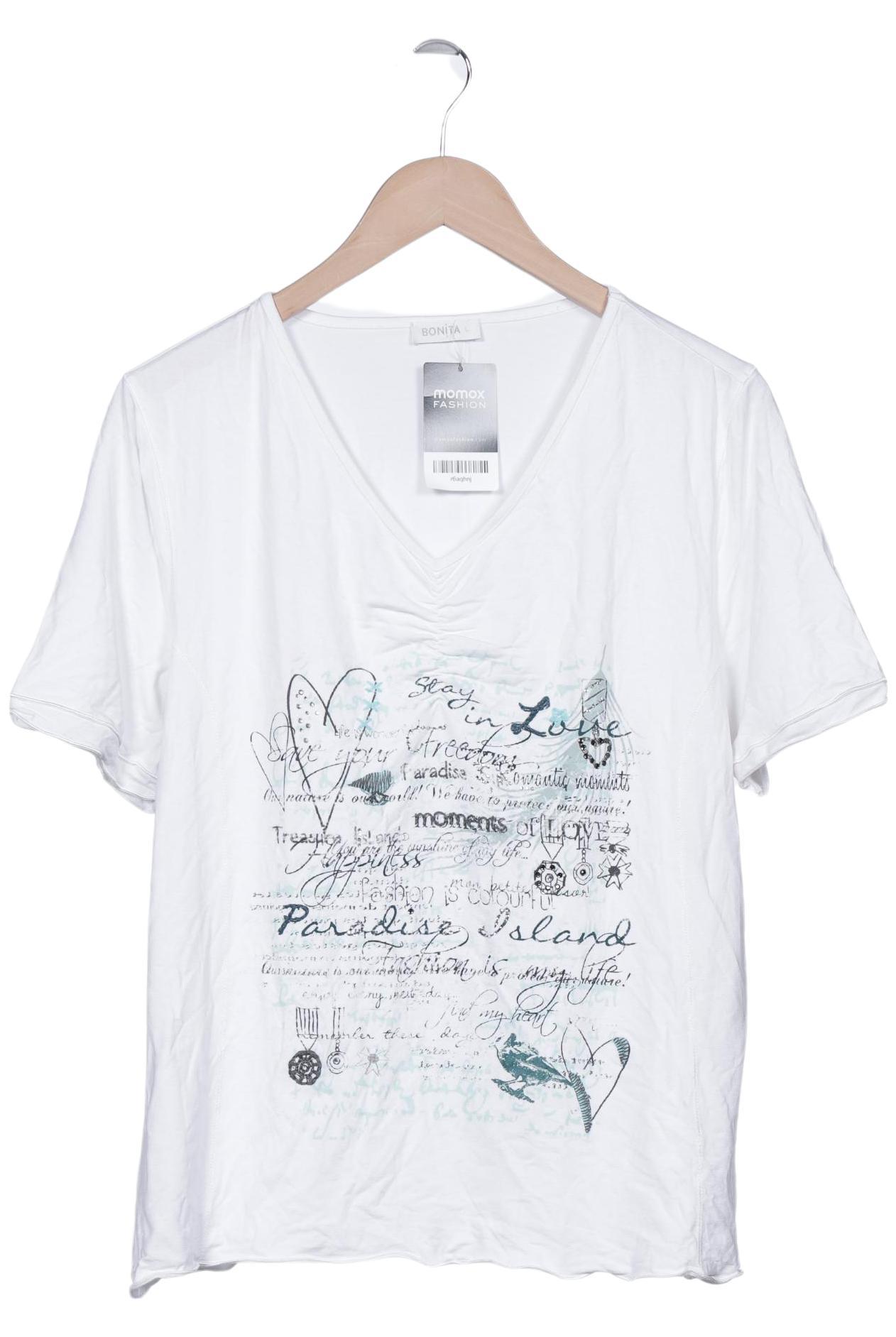

Bonita Damen T-Shirt, weiß, Gr. 42