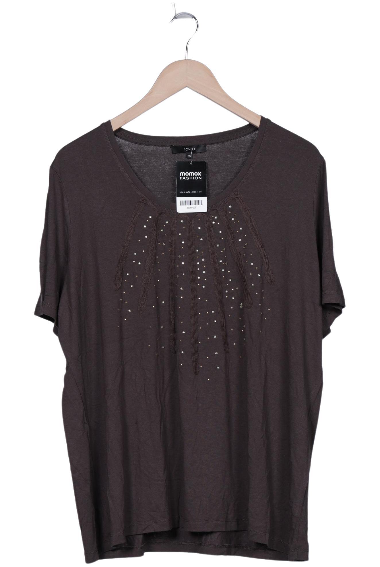 

Bonita Damen T-Shirt, braun, Gr. 46